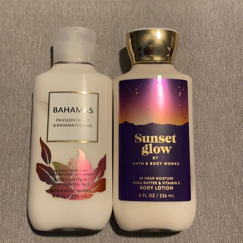 NWT 2 Bath and Body Works Brand Scented Lotions